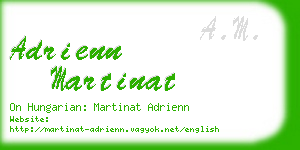 adrienn martinat business card